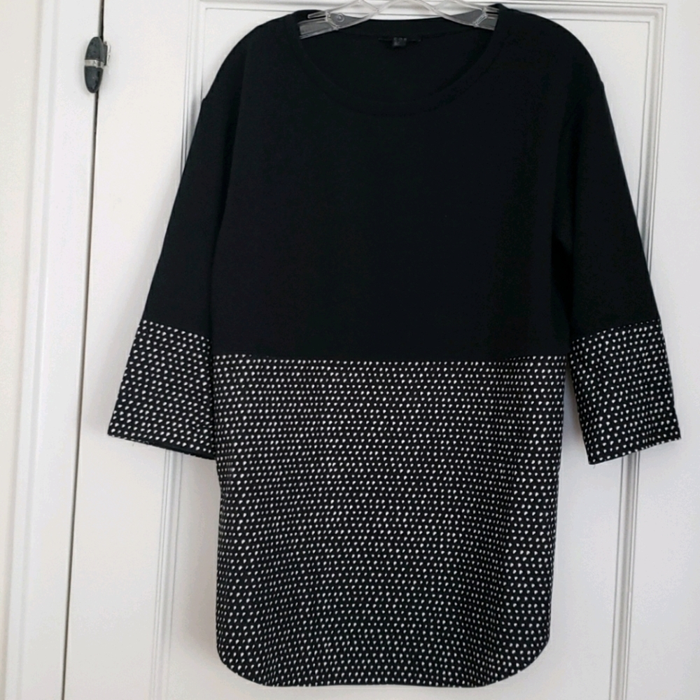COPY - COS knit-top tunic blouse Size M